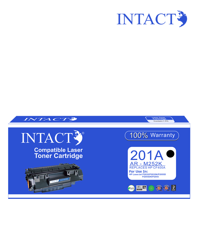 Intact Compatible with HP 201A (AR-M252K) Black